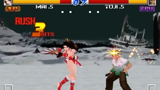Fatal Fury: Wild Ambition — Screenshoty