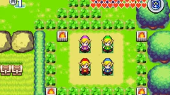 The Legend of Zelda: A Link to the Past & Four Swords — Screenshoty