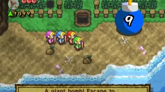 The Legend of Zelda: Four Swords Adventures — Screenshoty