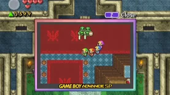 The Legend of Zelda: Four Swords Adventures — Screenshoty