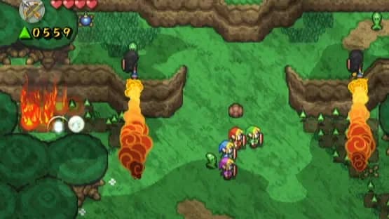 The Legend of Zelda: Four Swords Adventures — Screenshoty