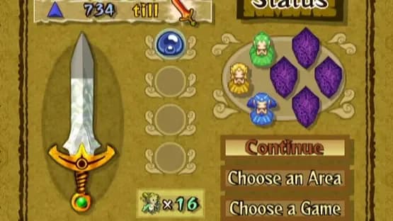 The Legend of Zelda: Four Swords Adventures — Screenshoty