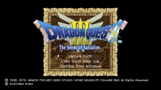 Dragon Quest III: The Seeds of Salvation — Screenshoty