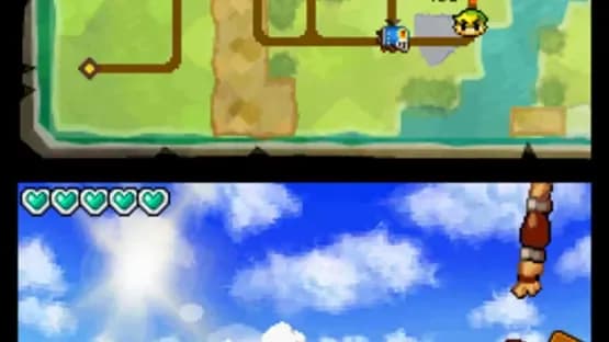 The Legend of Zelda: Spirit Tracks — Screenshoty