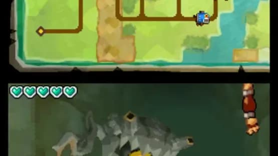 The Legend of Zelda: Spirit Tracks — Screenshoty