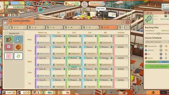 Let's School — Screenshoty