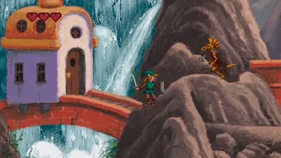 Link: The Faces of Evil — Screenshoty
