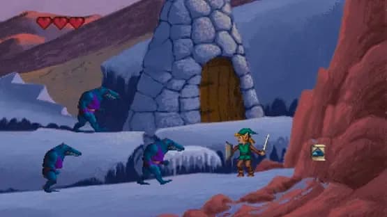 Link: The Faces of Evil — Screenshoty