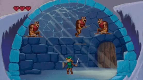 Link: The Faces of Evil — Screenshoty