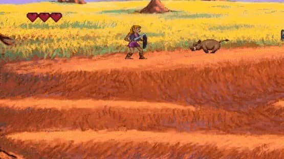 Zelda: The Wand of Gamelon — Screenshots