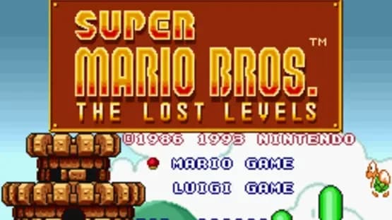Super Mario Bros.: The Lost Levels — Screenshoty