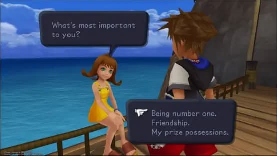 Kingdom Hearts Final Mix — Screenshoty