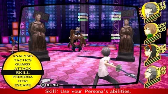 Persona 4 Golden — Screenshoty