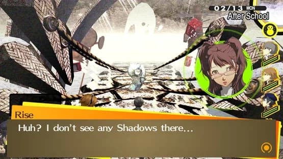 Persona 4 Golden — Screenshoty