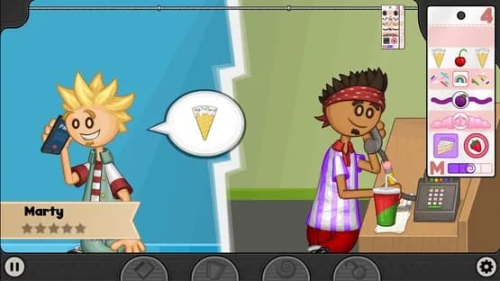 Papa's Freezeria Deluxe — Screenshots