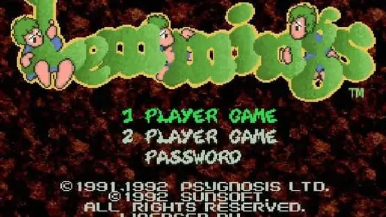 Lemmings — Screenshoty