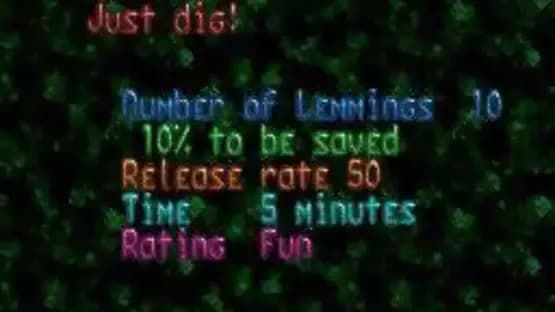 Lemmings — Screenshoty