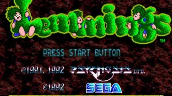 Lemmings — Screenshoty