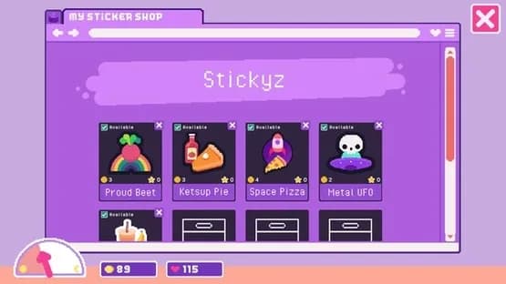 Sticky Business — Screenshoty