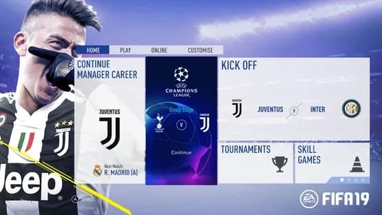 FIFA 19 — Screenshoty