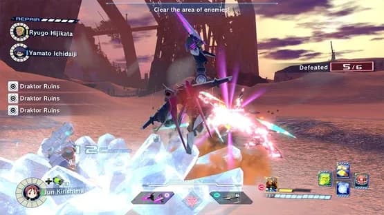 Megaton Musashi W: Wired — Screenshoty