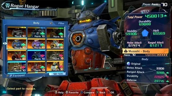 Megaton Musashi W: Wired — Screenshoty