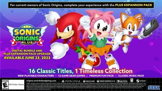 Sonic Origins Plus — Screenshoty
