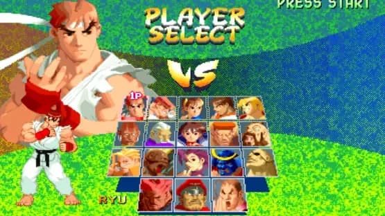 Street Fighter Alpha 2 — Screenshoty