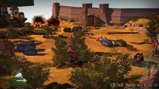 Quar: Battle for Gate 18 — Screenshoty