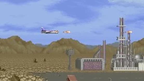 U.N. Squadron — Screenshoty