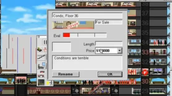 SimTower — Screenshoty