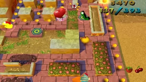 Ms. Pac-Man: Maze Madness — Screenshoty
