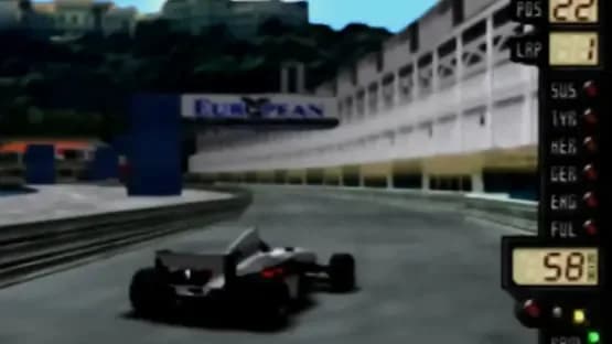 F-1 World Grand Prix II — Screenshoty