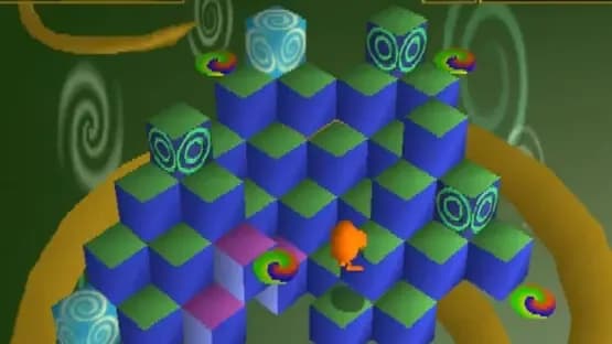 Q*bert — Screenshoty