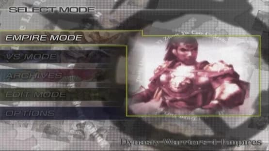 Dynasty Warriors 4: Empires — Screenshoty