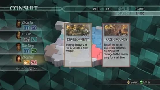 Dynasty Warriors 5: Empires — Screenshoty