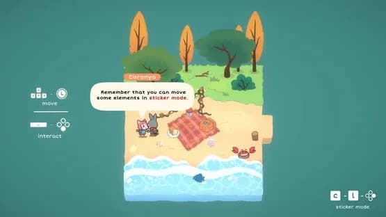 A Tiny Sticker Tale — Screenshoty