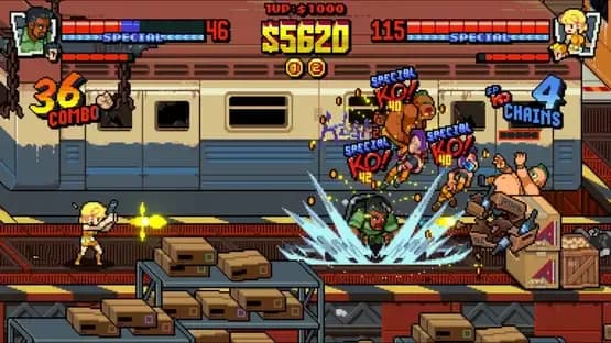 Double Dragon Gaiden: Rise of the Dragons — Screenshots