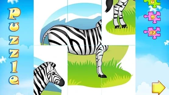 123 Kids Fun Puzzle Blue — Screenshots