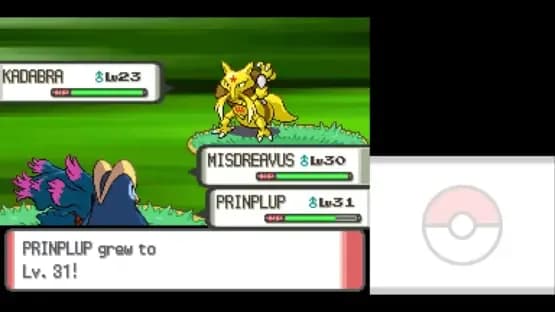 Pokémon Pearl Version — Screenshoty