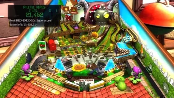 Pinball FX2: Plants vs. Zombies — Screenshoty