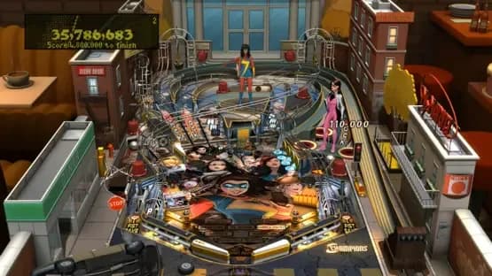 Pinball FX2: Marvel's Women of Power — Screenshoty