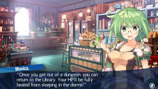 Dungeon Travelers 2: The Royal Library & the Monster Seal — Screenshoty