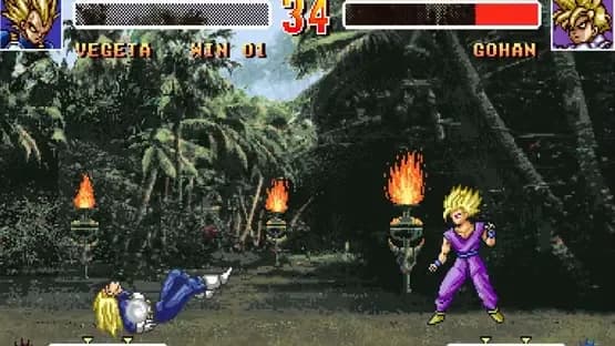 Dragon Ball Z 2: Super Battle — Screenshots