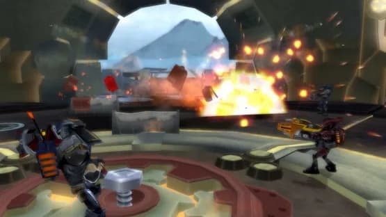 Ratchet: Deadlocked — Screenshoty