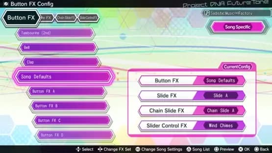 Hatsune Miku: Project Diva Future Tone — Screenshoty