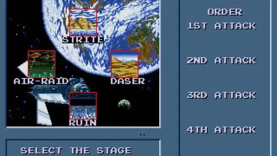 Lightening Force: Quest for the Darkstar — Screenshoty