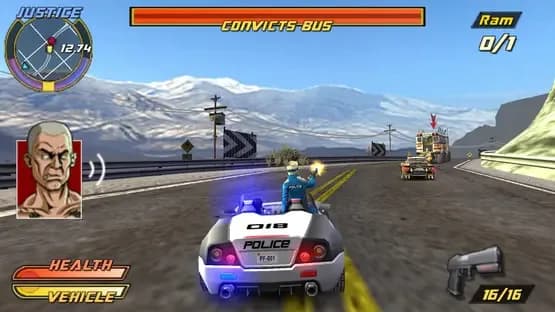 Pursuit Force: Extreme Justice — Screenshoty