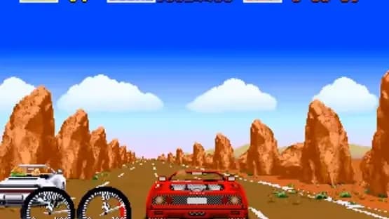 Turbo OutRun — Screenshoty