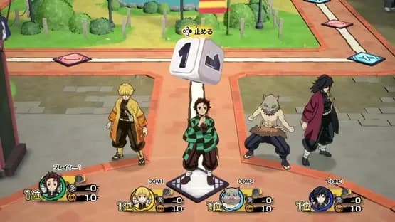 Demon Slayer: Kimetsu no Yaiba - Sweep the Board! — Screenshoty